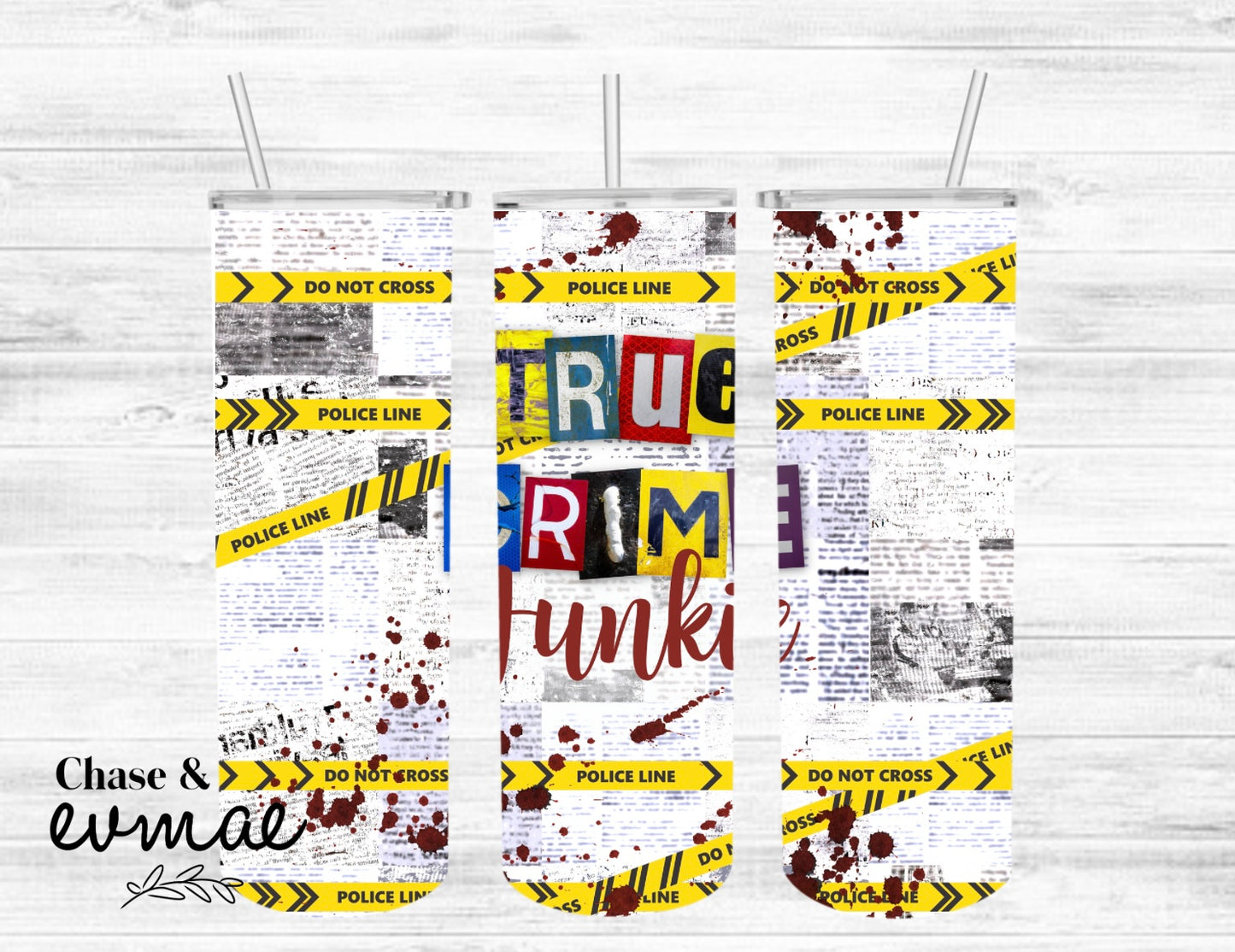 True Crime Junkie - Newspaper